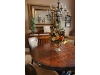 Refinished round formal table